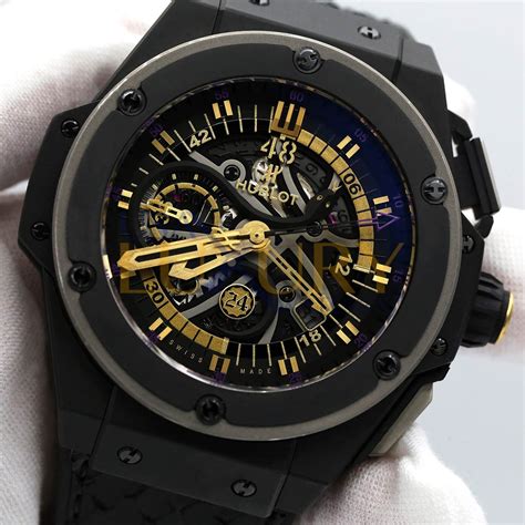 kobe bryant x hublot king power black mamba|Important Figures in Watch History: Kobe Bryant .